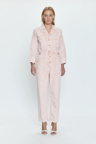 Pistola Tanner Long Sleeve Field Suit in Mellow Rose Snow