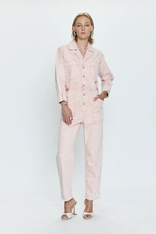 Pistola Tanner Long Sleeve Field Suit in Mellow Rose Snow