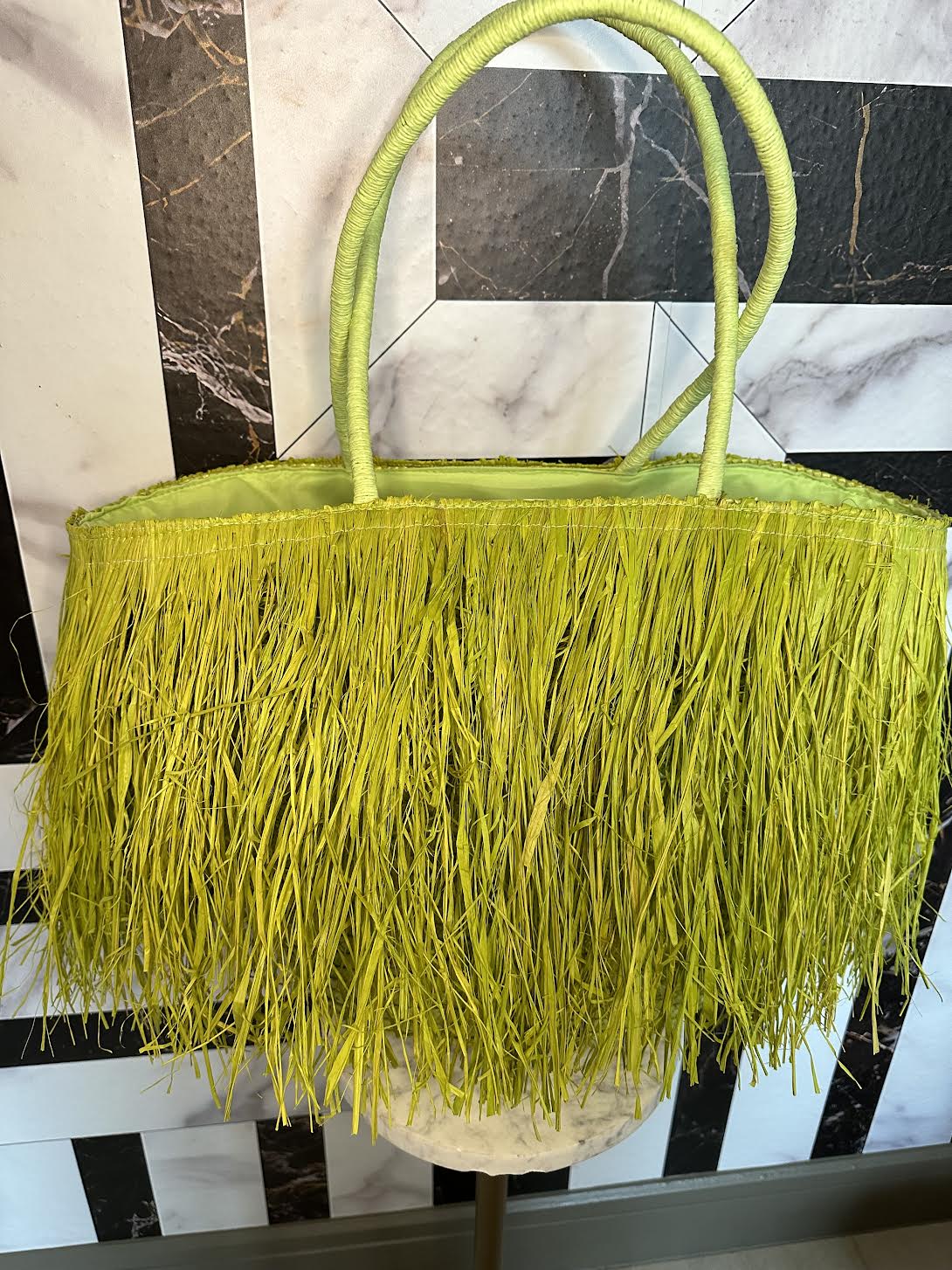 Olivia London Fringe Beach Tote Bag