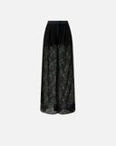 PINKO Wide-Leg Lace Trousers