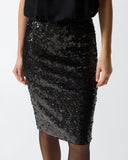 PINKO Pencil Skirt with Sequins