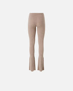 Pinko Long flared knit trousers