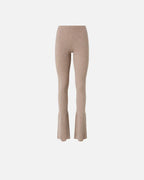Pinko Long flared knit trousers