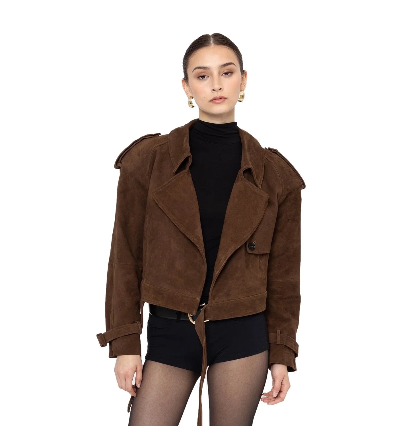 Susanna Chou Natasha Suede Jacket