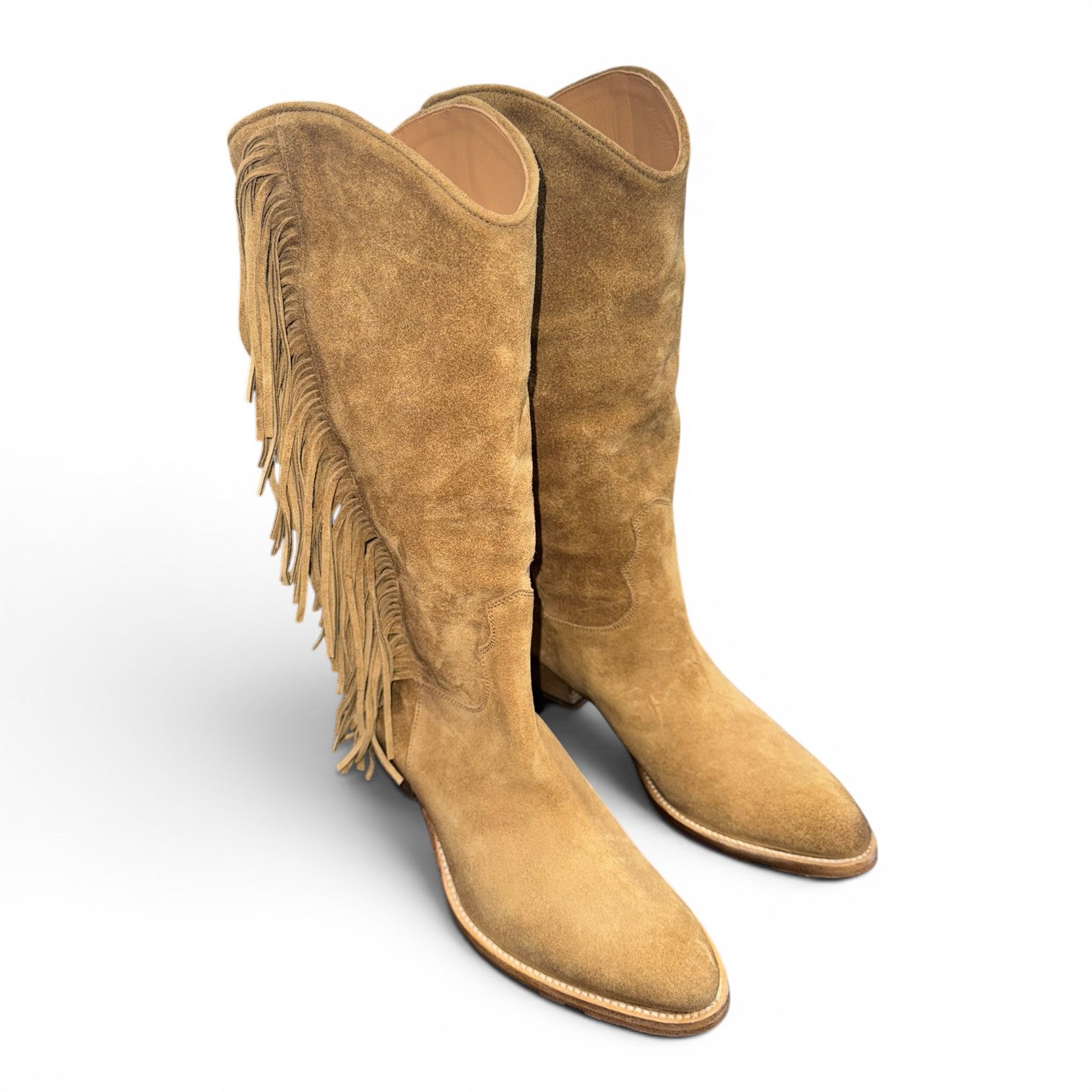 Jo Ghost Fringe Cowboy Boot