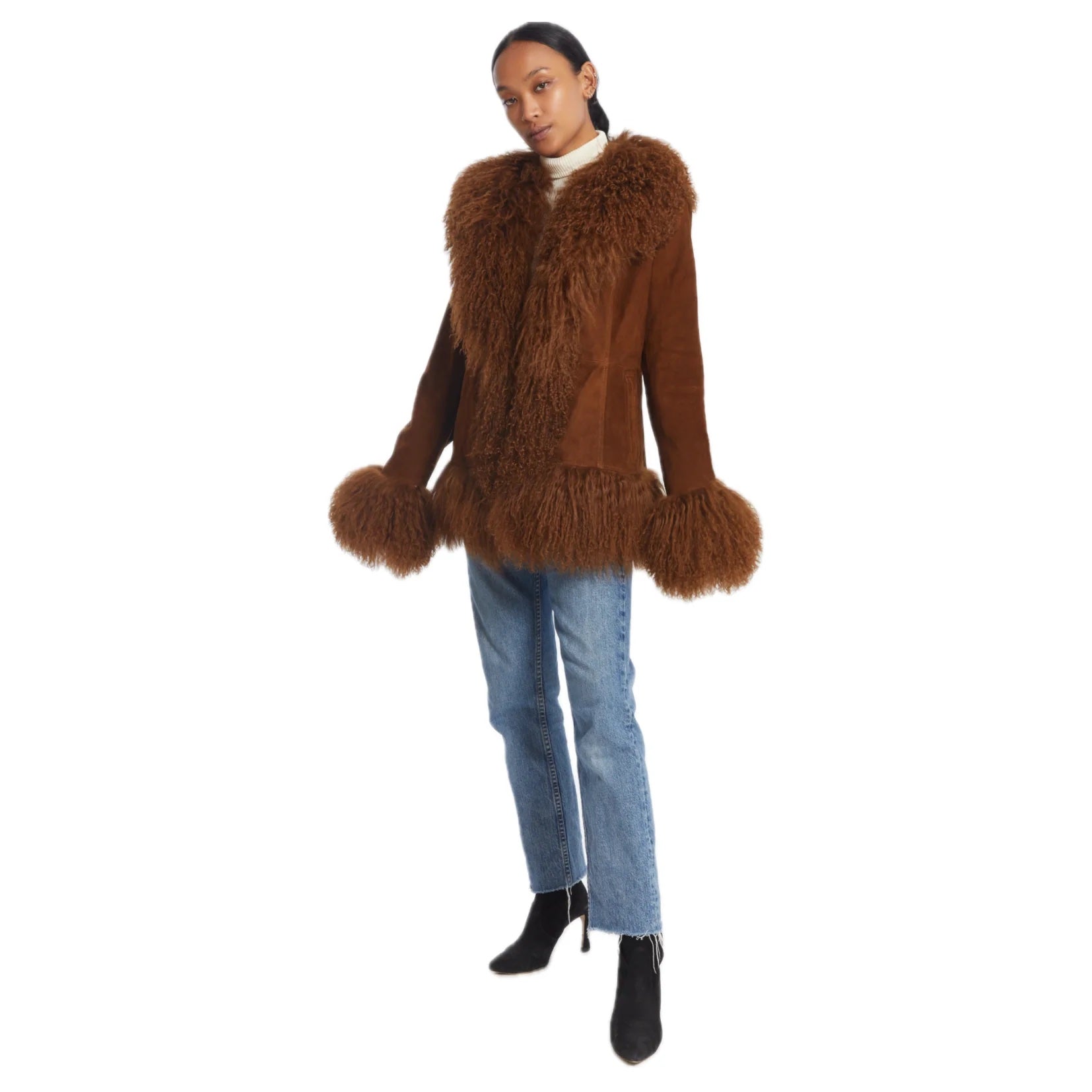 Susanna Chow Dorothy Suede Coat