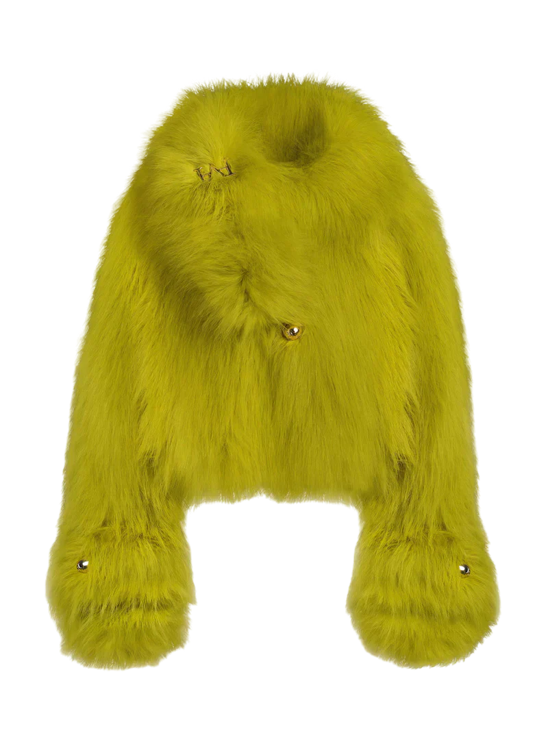 AISTE HONG FAUX-FUR JACKET