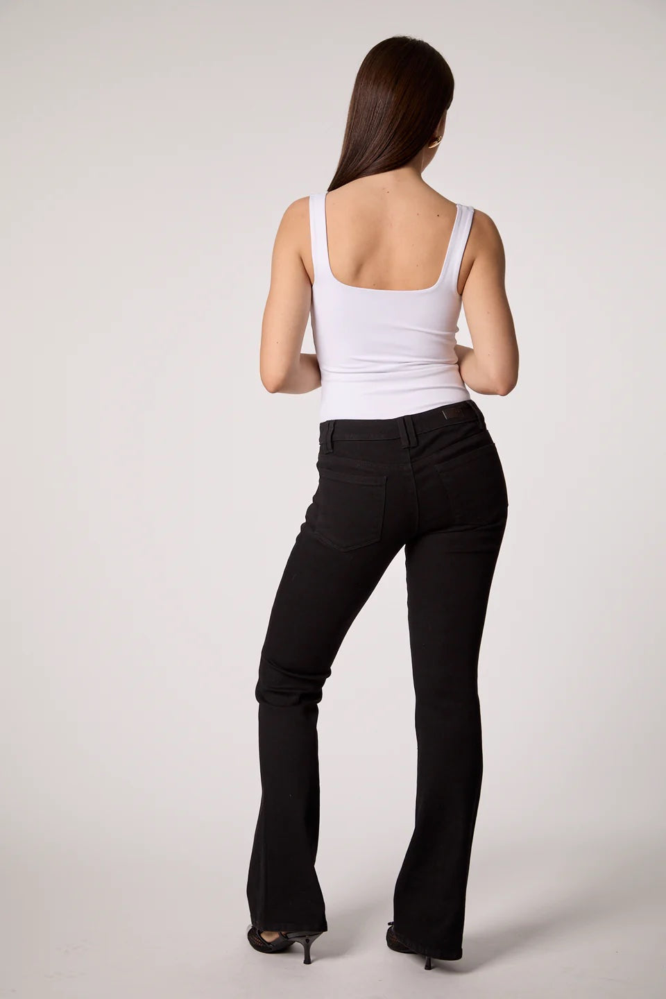 Blue Revival  Y2K LOW RISE RECYCLED BOOT CUT - BLACK