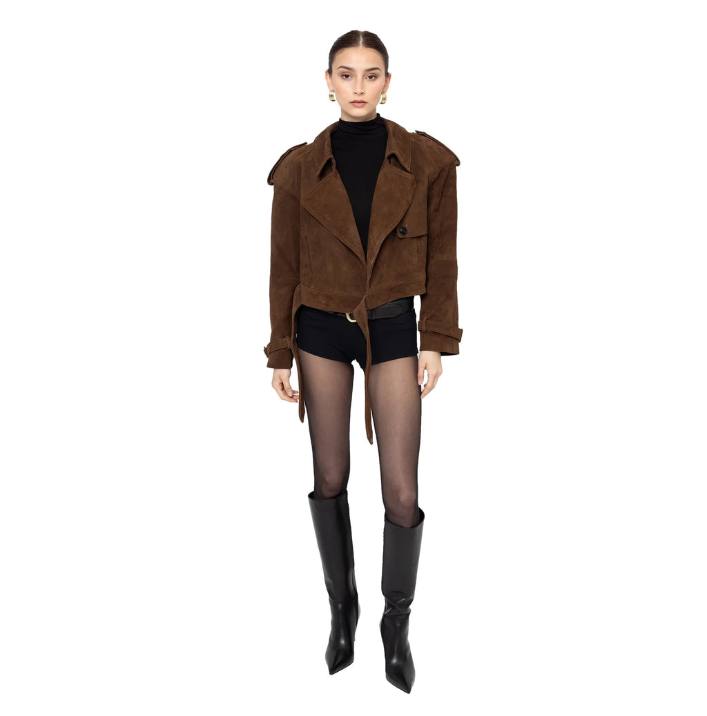 Susanna Chow Natasha Suede Jacket