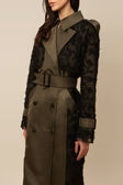 Contessa Mills Claw Trench Coat