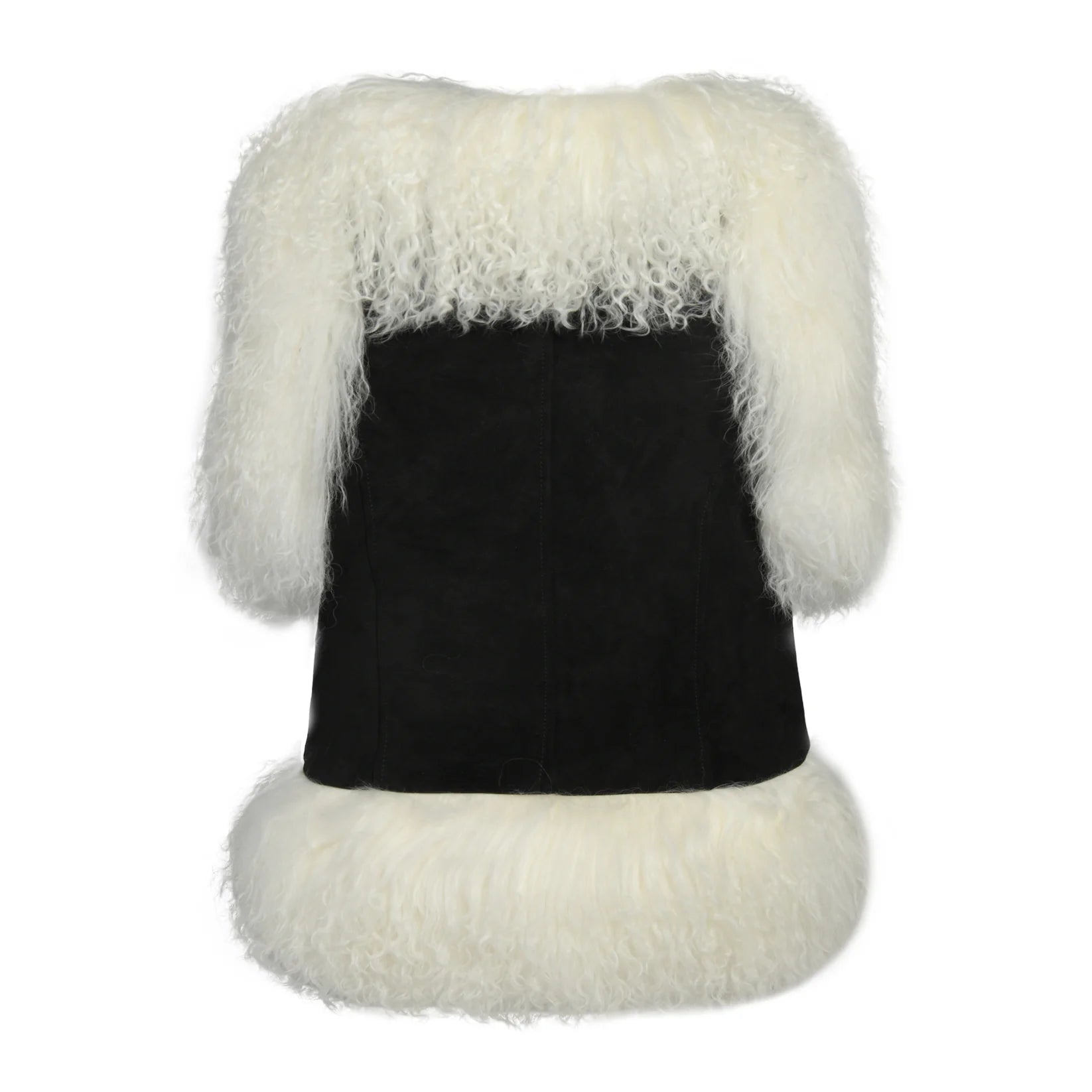 Susanna Chow Dorothy Suede Shearling Vest