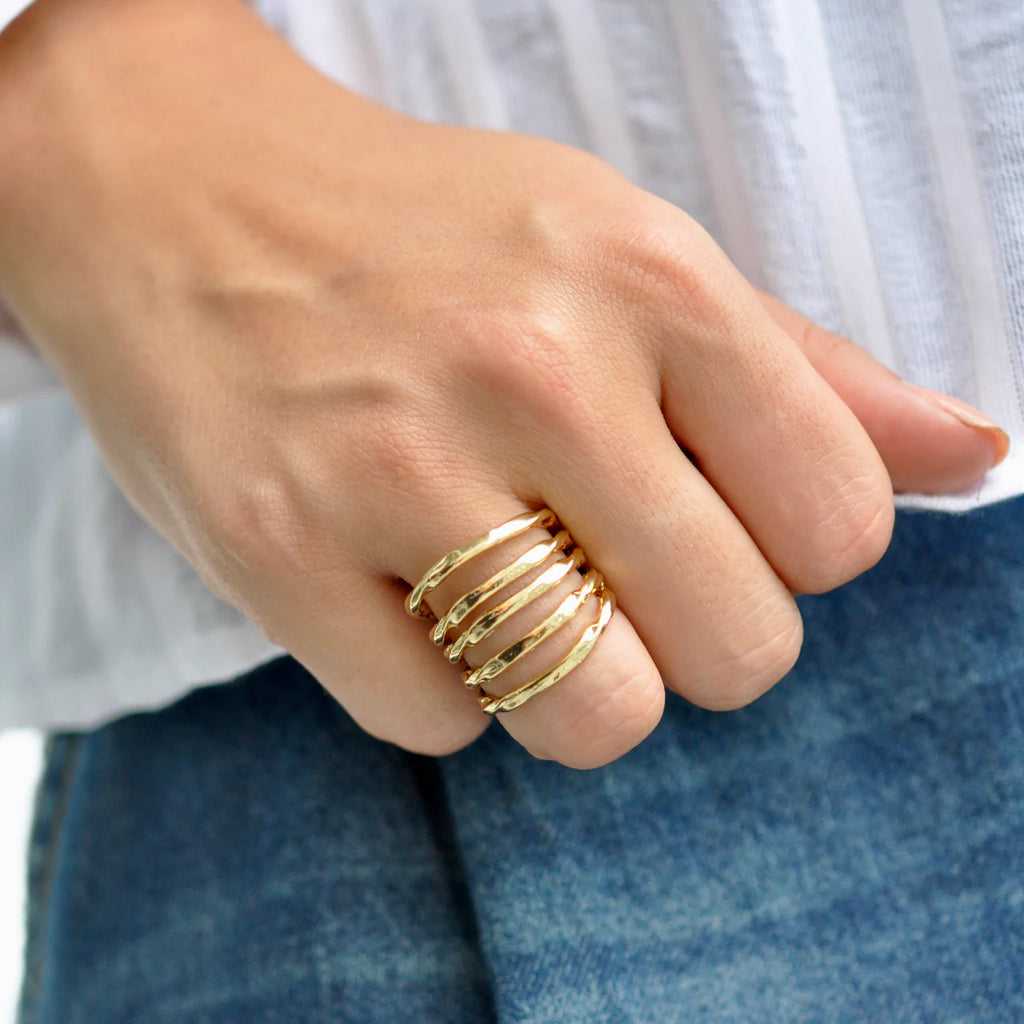 Allison Daniel Designs Jenna Fan Ring