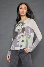 Lisa Todd Solar Power Print Cashmere Sweater