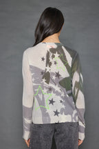 Lisa Todd Solar Power Print Cashmere Sweater