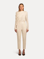 AISTE HONG DRAPED SHOULDER TOP