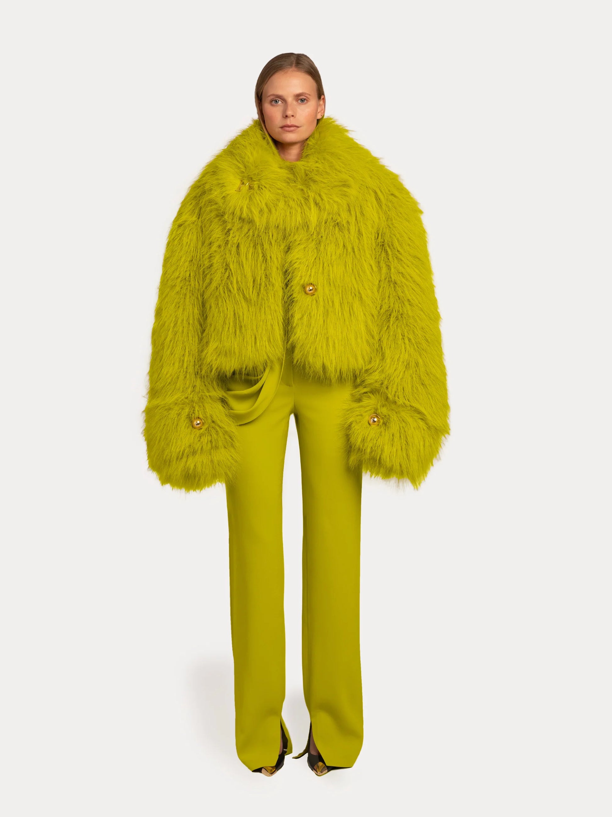 AISTE HONG FAUX-FUR JACKET