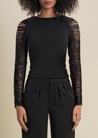 Contessa Mills Medusa Top Black