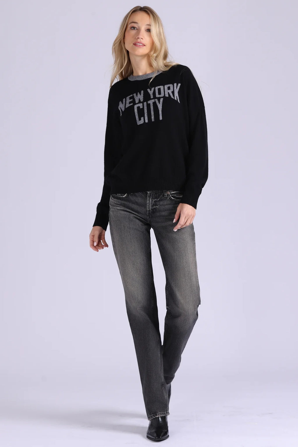 Minnie Rose Cashmere New York City Crew