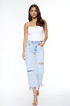 Blue Revival Nash Vegas 90's Crop Maui