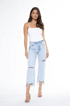 Blue Revival Nash Vegas 90's Crop Maui