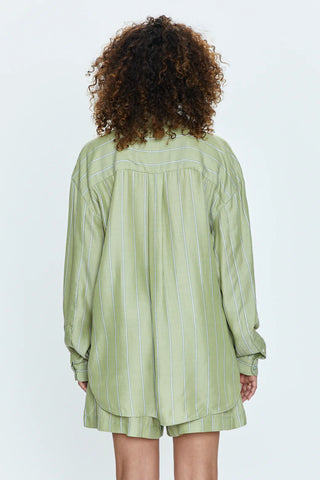 Pistola Irene Shirt Sage Stripe