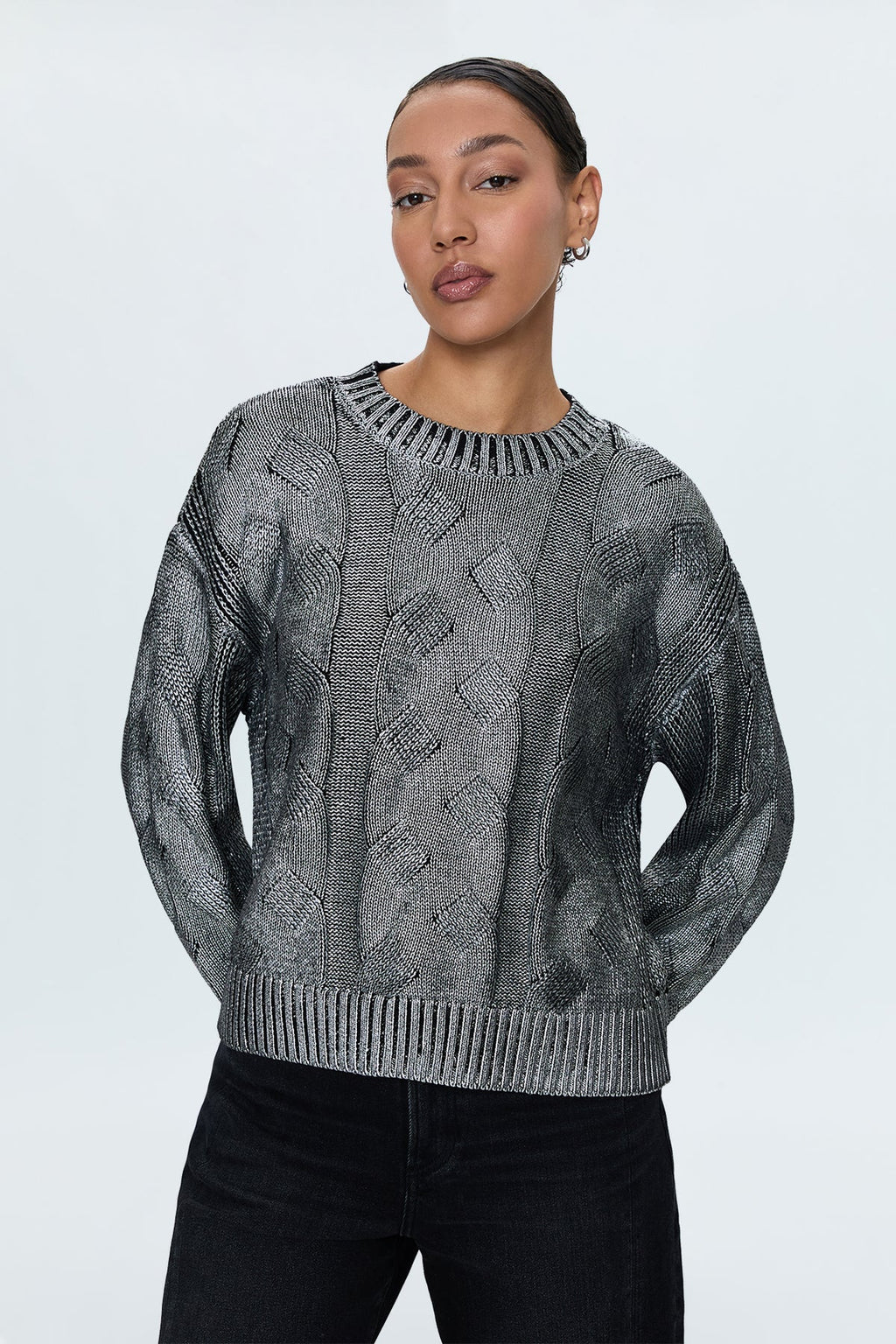 Pistola Everly Sweater in Gilded Midnight