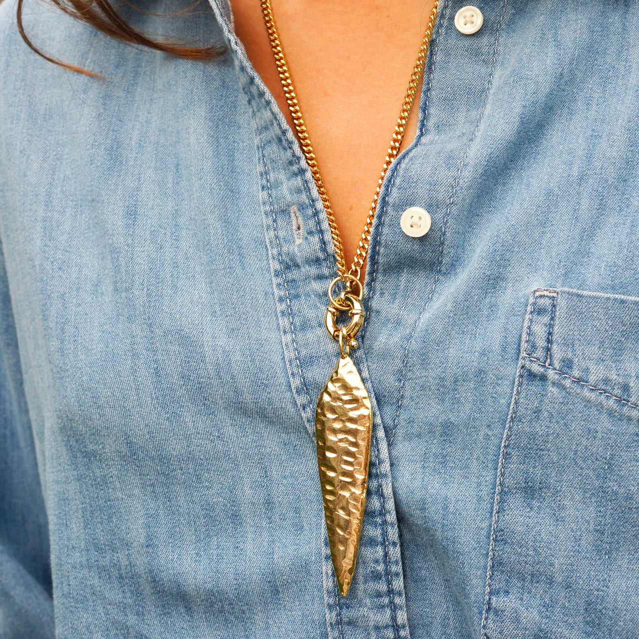 Allison Daniel Designs Vanessa Arrowhead Necklace