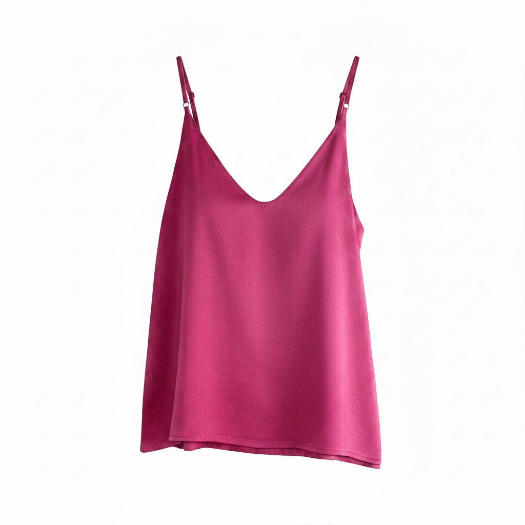 Avant Toi Silk Floral Top Hot Pink