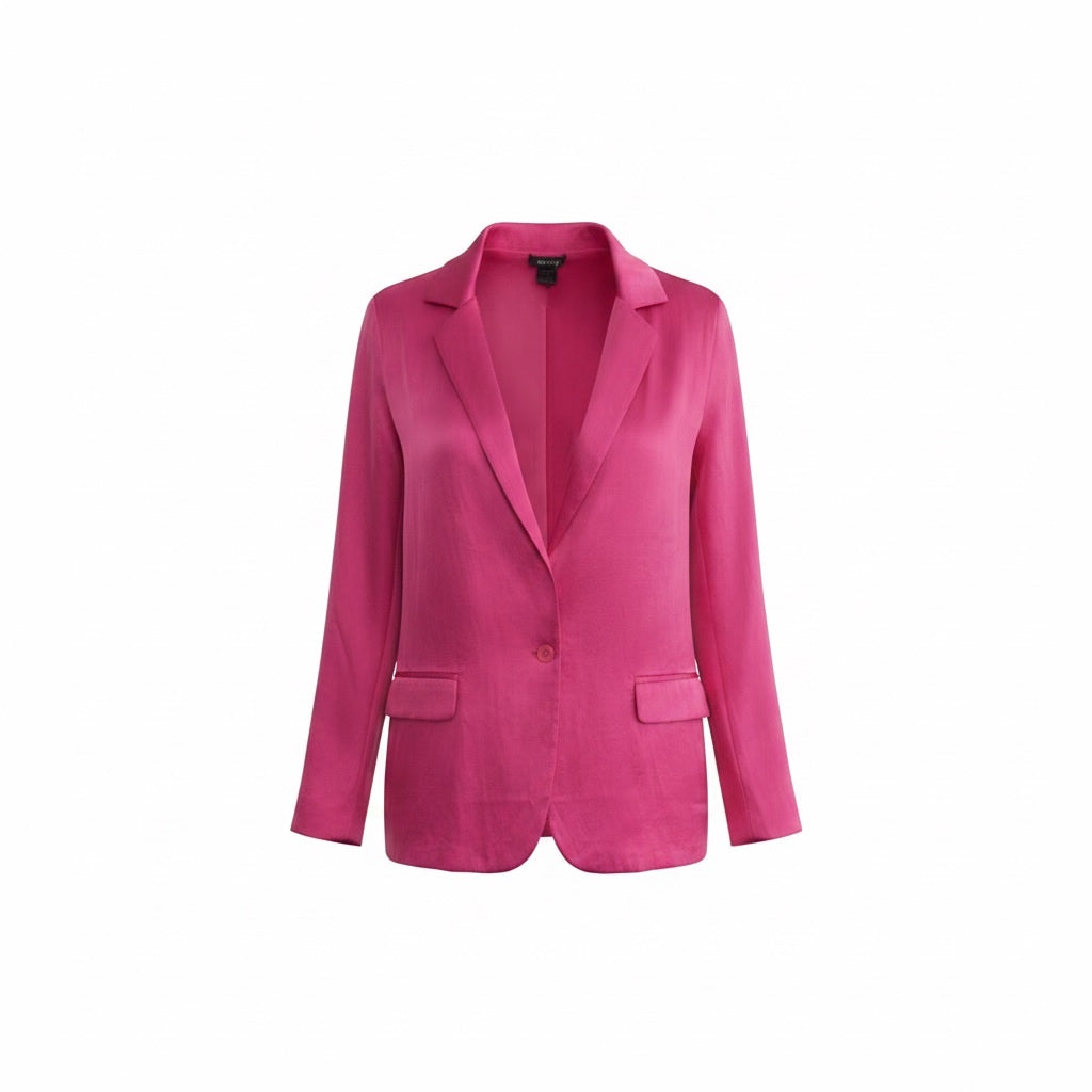 Avant Toi Silk Hot Pink Blazer