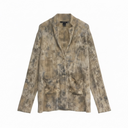 Avant Toi Cashmere Blazer Camo Beige