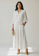 Carlton Jones Layla Jumpsuit Ivory