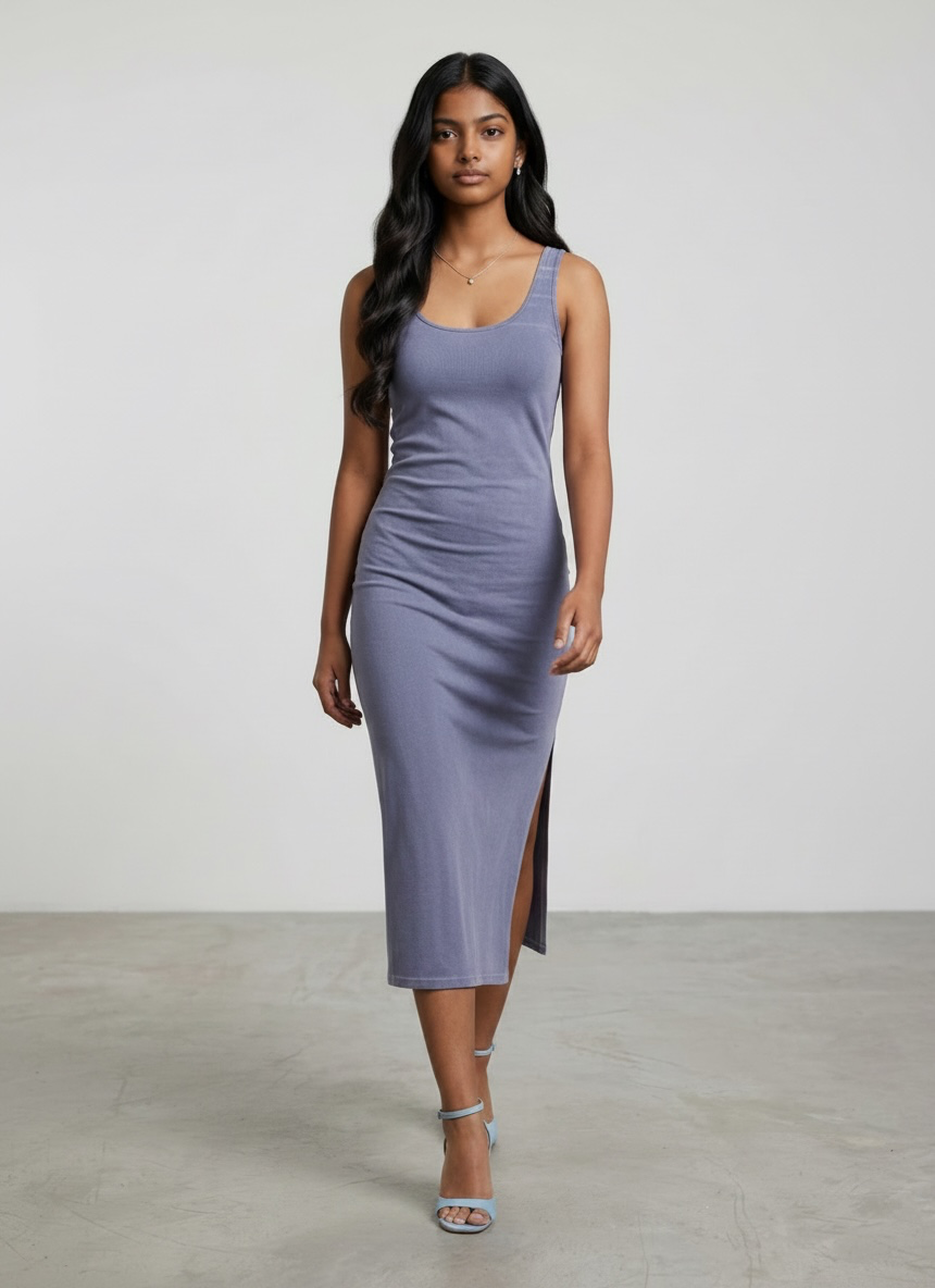 MILA Tank Dress Periwinkle
