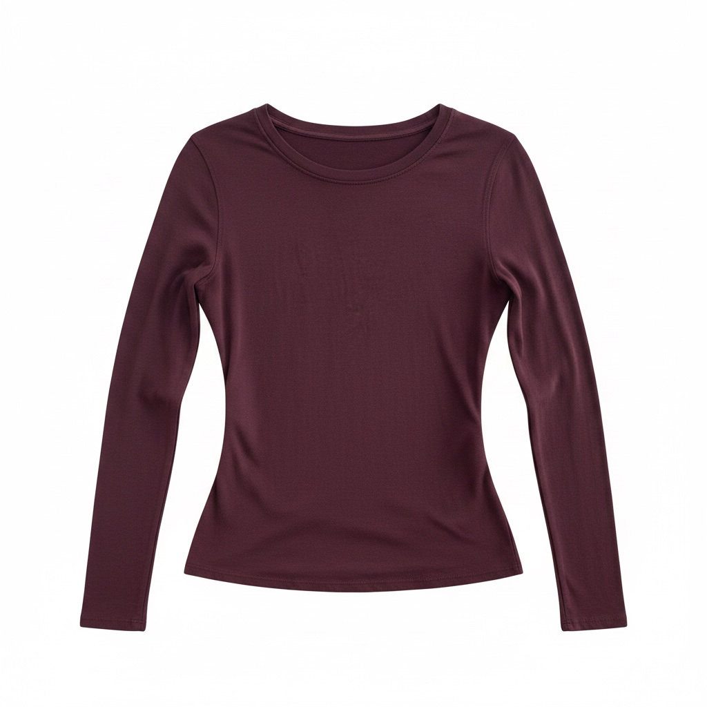 MILA Bamboo Longsleeve Crewneck Top