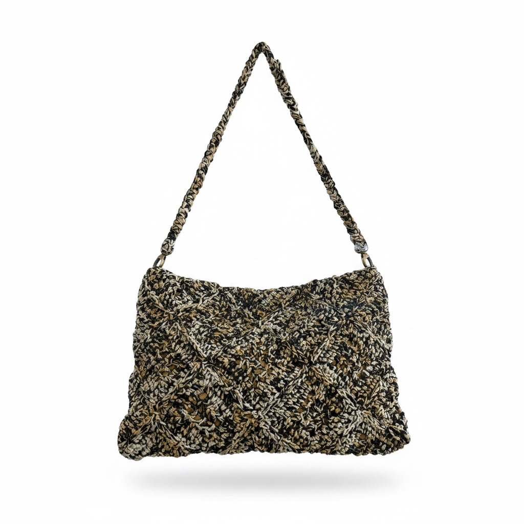 Lorenza Gandaglia Electra Bag Green/Black/White