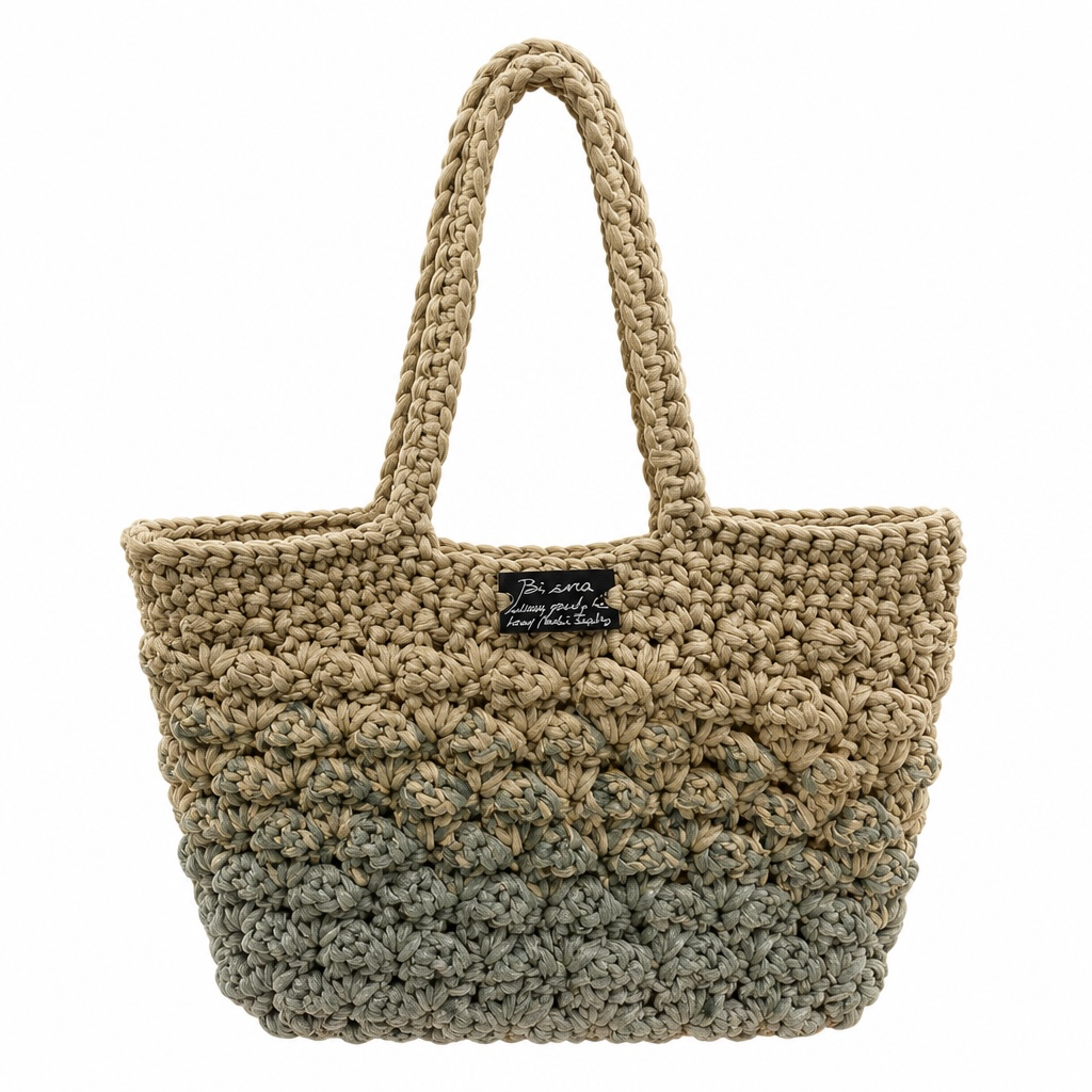 Lorenza Gandaglia Bianca Bag Ombre Beige/Blue