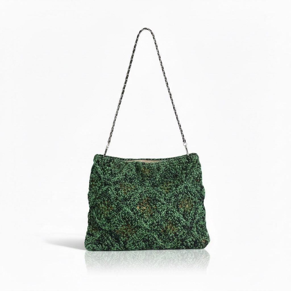 Lorenza Gandaglia Electra Bag Green/Black