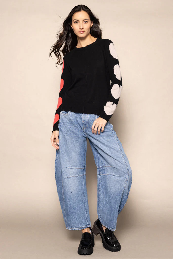 Lisa Todd Heart Stealer Cashmere Sweater