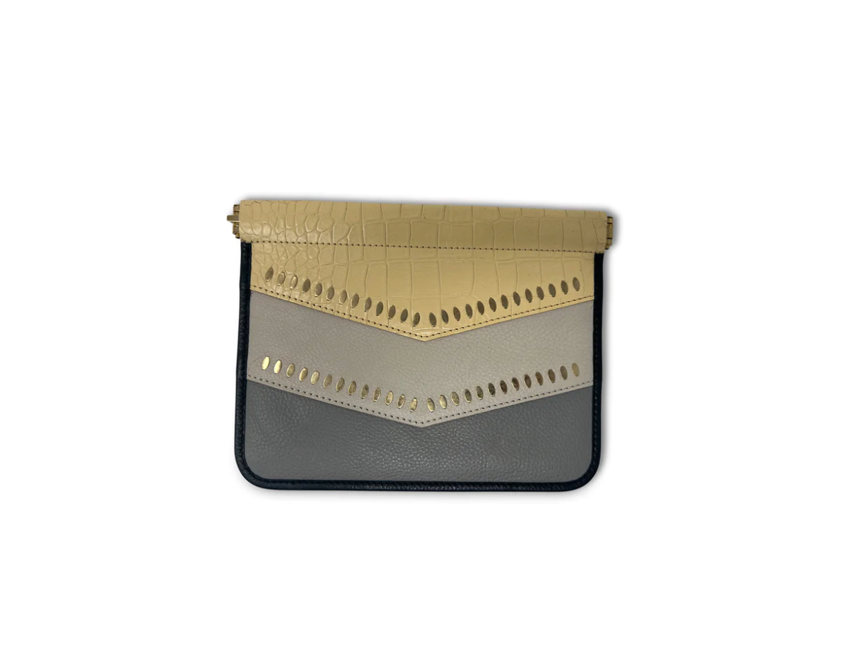 Kempton & Co. Small Snap Pouch Washed Yellow