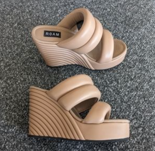 Roam Strata Platform Wedge Nude