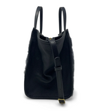 Kempton & Co. Stone Shearling Mini Tote