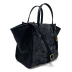 Kempton & Co. Stone Shearling Mini Tote