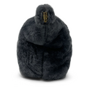 Kempton & Co. Stone Snap Shearling Make Up Bag