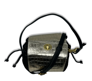 Kempton & Co. Ascot Crossbody Mirror Croco