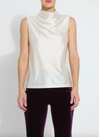 Lyssé Irina Satin Jersey Top