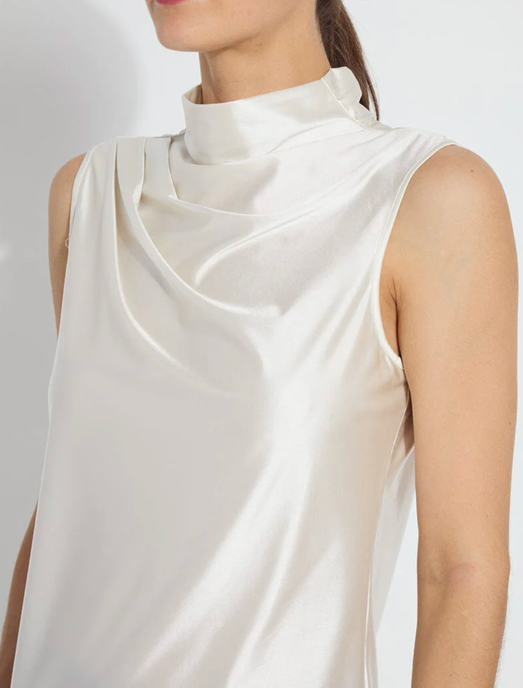 Lyssé Irina Satin Jersey Top