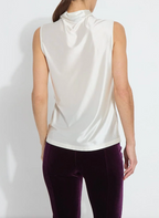 Lyssé Irina Satin Jersey Top