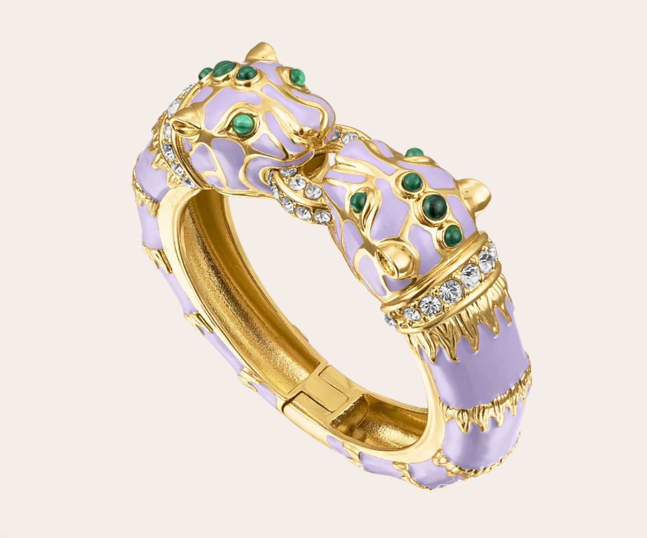 Kimono Dragon Lavender Double Panther Bracelet