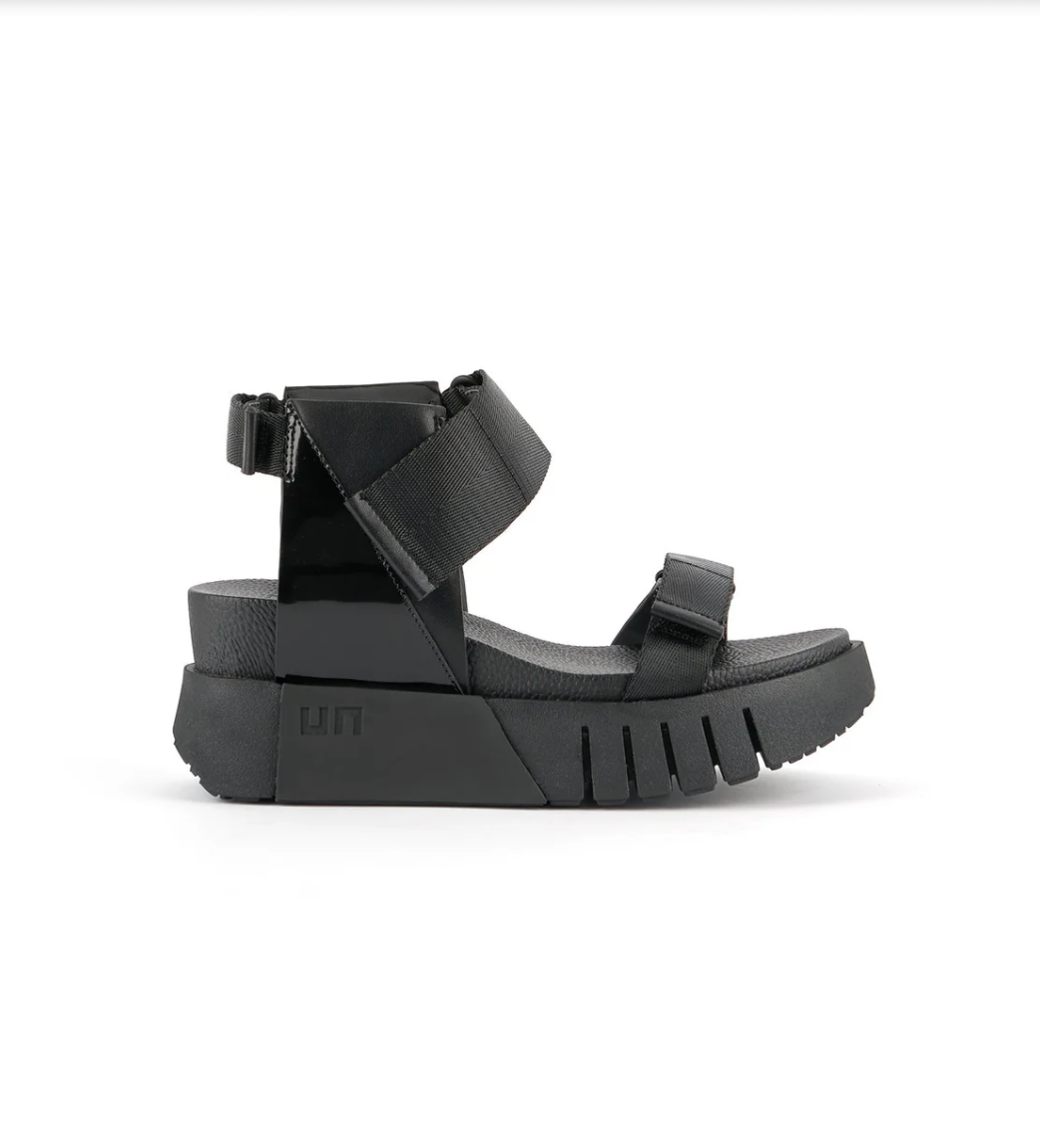 United Nude Delta Run 3D Sandal Black