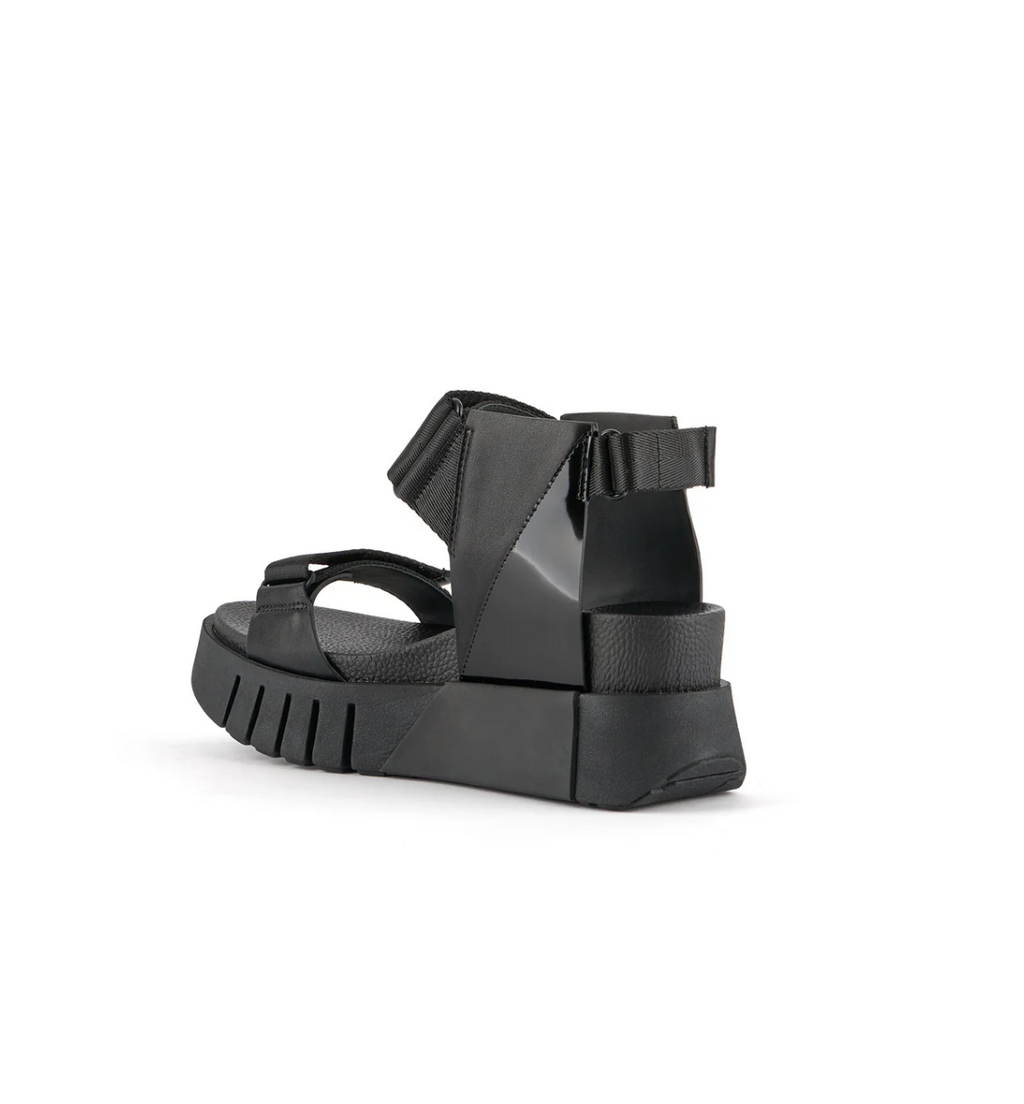 United Nude Delta Run 3D Sandal Black