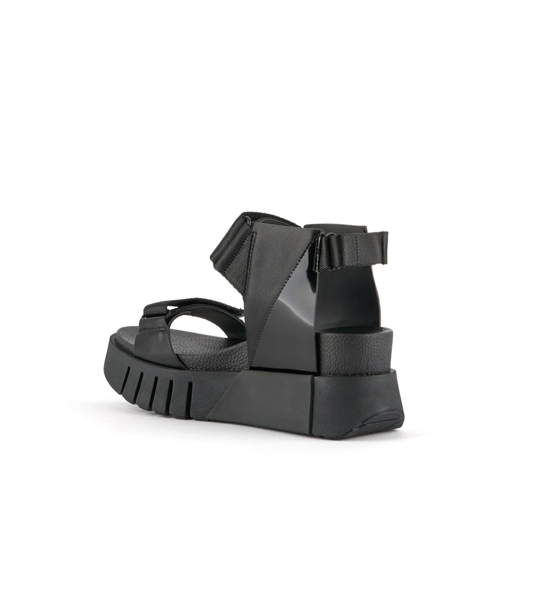 United Nude Delta Run 3D Sandal Black
